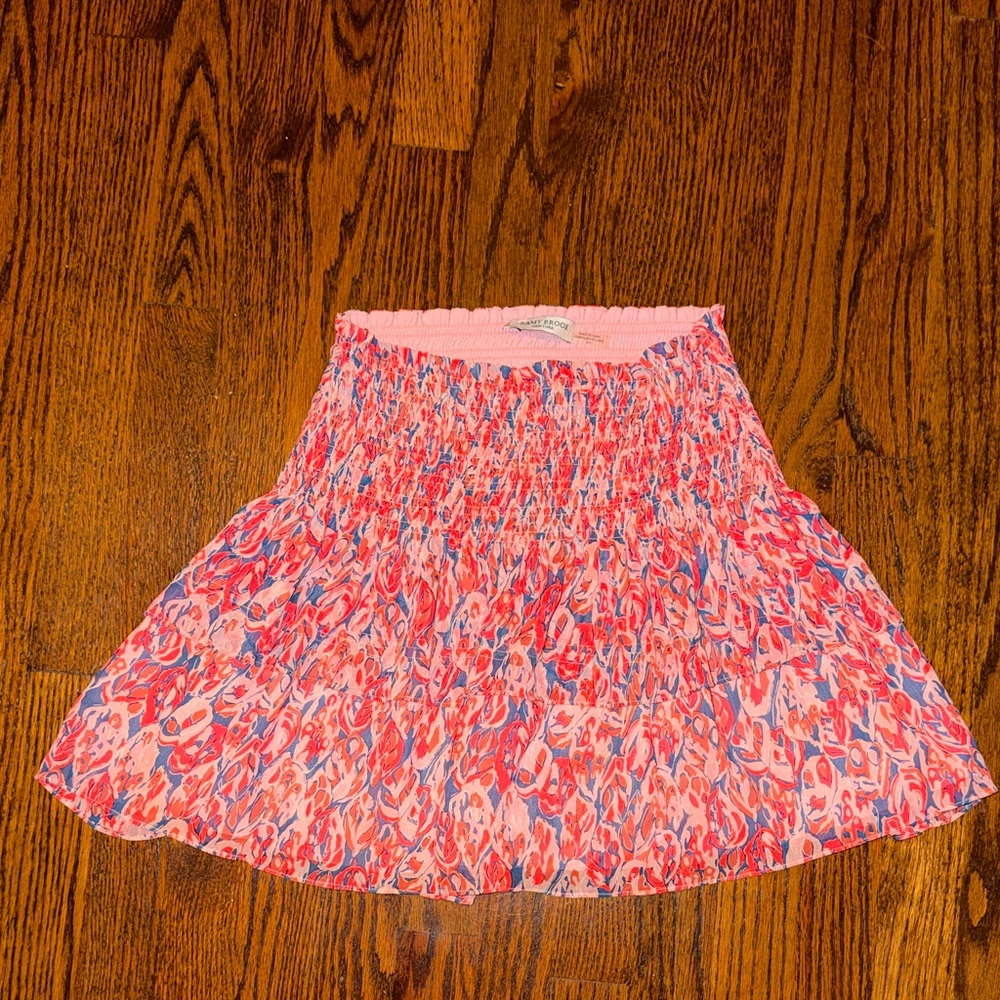 Ramy Brook- Pink and Blue Patterned Women's Skirt